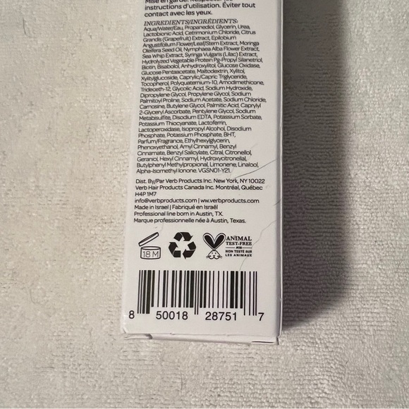🫧NIB🫧 Verb Ghost™️Exfoliating Scalp Nectar BRAND NEW IN BOX!! - Picture 7 of 8